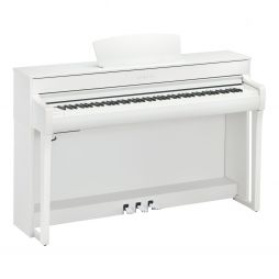 YAMAHA - CLP 835 WH - Blanc mat + banquette