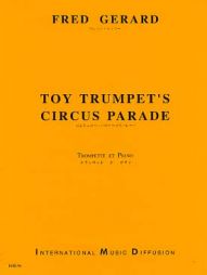 GERARD toy trumpet's circus parade