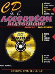 CD à l'accordéon diatonique + CD