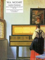 MOZART Laudate Dominum piano