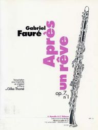 FAURE - Aprés un rêve - Clarinette op.7 n°1
