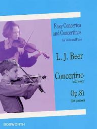 BEER  concertino in D minor opus 81