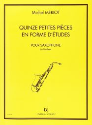 MERIOT - 15 Petites pièces en forme d'études - Saxo