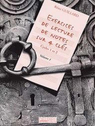 Exercices de lecture sur 4 clés - Vol 1 - Guillard