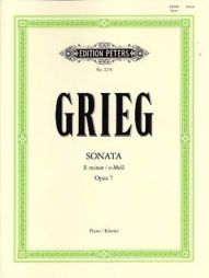 GRIEG SONATE E minor