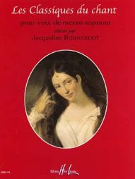 BONNARDOT - classiques du chant - Mezzo soprano