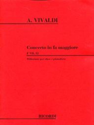 VIVALDI - Concerto en Fa M - F VII n° 12 - Hautbois
