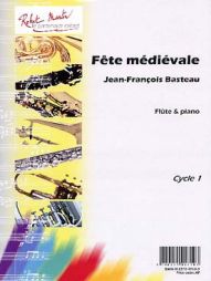 BASTEAU fête médiévale flûte et piano