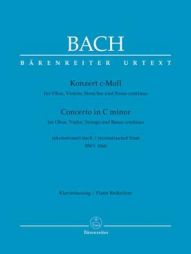 BACH - Concerto en Do m - Haubois, Violon, Cordes, Clavecin