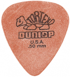 DUNLOP - lot de 5 Médiators Tortex 50