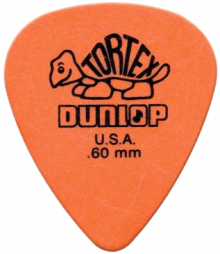DUNLOP - lot de 5 Médiators Tortex 60