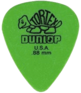 DUNLOP - lot de 5 Médiators Tortex 88