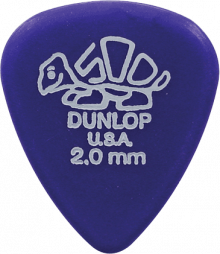 DUNLOP - lot de 5 Médiators Delrin - 2 mm
