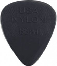 DUNLOP - lot de 5 Médiators Nylon 88