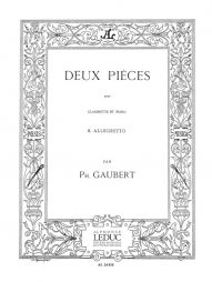 GAUBERT deux pièces clarinette