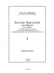Le MONNIER - Lecture Simultanée vol 2