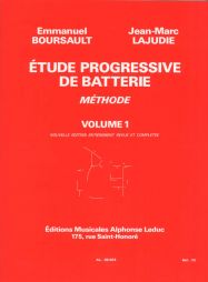 BOURSAULT - Etude progressive de batterie vol 1
