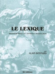 BONNARD - LE LEXIQUE