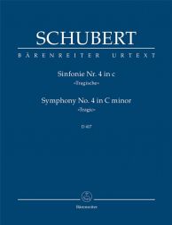 SCHUBERT sinfonie n° 4 en Do mineur