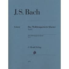 BACH - Le clavier bien tempéré - Vol 1