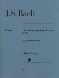BACH - Le clavier bien tempéré - Vol 2