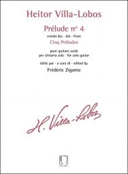 VILLA-LOBOS prélude n°4