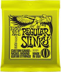 ERNIE BALL - Cordes électriques - 10/46