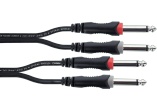CORDIAL - Câble - 2X2 JACKS - 6 m