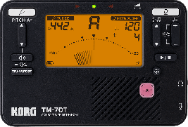 KORG - Accordeur/métronome - TM 70 T BK