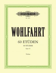 WOHLFAHRT  60 études  OP 45 violon