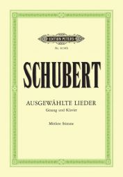 SCHUBERT - Ausgewahlte Lieder - Voix moyenne