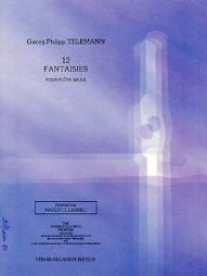 TELEMANN - 12 fantaisies pour flute