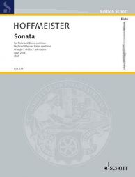 HOFFMEISTER sonate sol majeur flute et piano