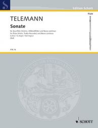 TELEMANN - sonate G major flute et piano
