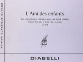 DIABELLI - l'ami des enfants 4 mains