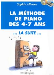 ALLERME - Méthode de piano des 4-7 ans - La suite