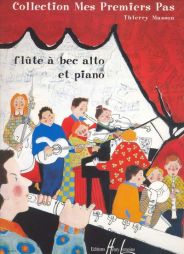 MASSON - Mes premiers pas flûte à bec alto + piano
