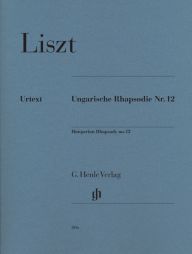 LISZT rhapsodie hongroise n°12