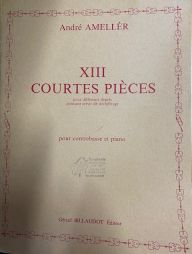 AMELLER - XIII courtes pièces contrebasse