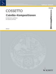 COSSETTO - Csárdás - Clarinette/Piano