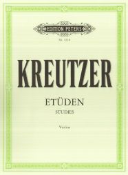 KREUTZER - Etudes pour violon