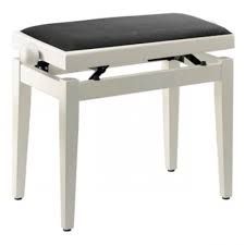 Banquette piano - Blanc brillant