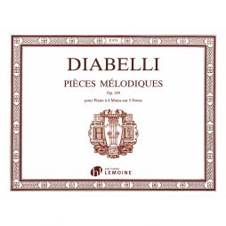 DIABELLI - piéces mélodiques 4 mains