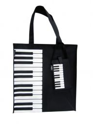 Sac pour patitions - Motif clavier/ Piano