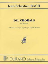 BACH - 101 chorals à 4 parties