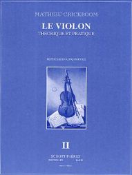 CRICKBOOM - Le violon théorie et pratique - 2