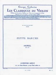 HAENDEL - petite marche violon