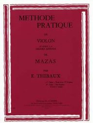 MAZAS méthode pratique de violon