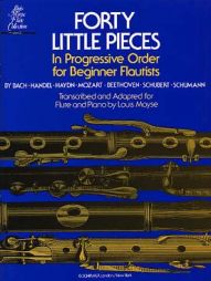 MOYSE forty little pieces flute et piano