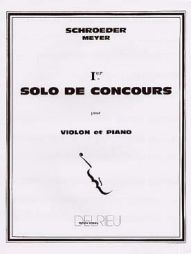 Schroeder Meyer- 1er solo de concours